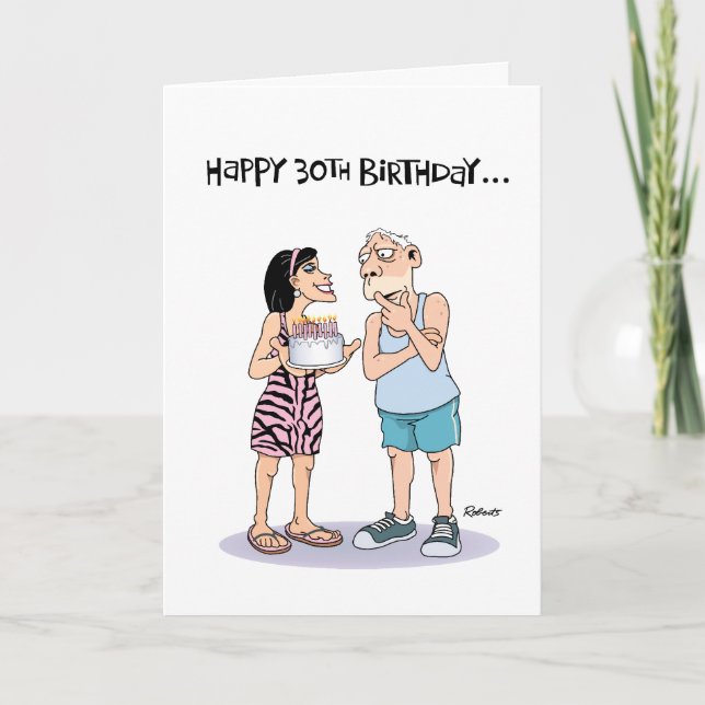 Men's 60th Birthday Greeting Card (Front)