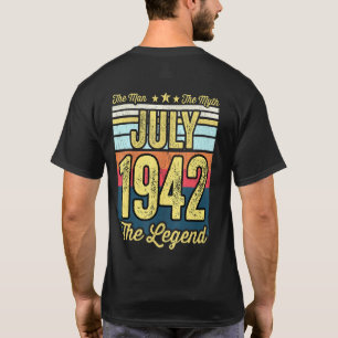 Mens 79th Birthday The Man The Myth The Legend Jul T-Shirt