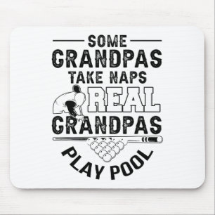 Mens 8 Ll Eight Ll - Funny Pool Billiards Mouse Pad