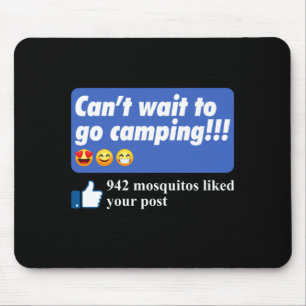 Mens 942 mosquitos liked post mosquito meme funny mouse pad