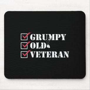 Mens A Gpy Veteran Funny Patriotic Performance Mouse Pad