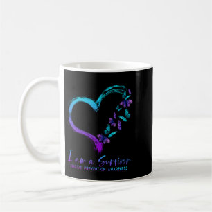 Mens A Survivor Prevention Awareness Performance Coffee Mug