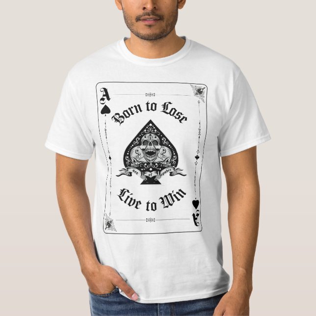 Men's Ace of Spades shirt (Front)
