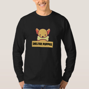 Mens  Adoption Shelter Puppies Animal Pet Rescue T-Shirt