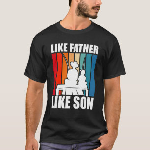 Mens Again Father So The Son Dad Son Fishing Angle T-Shirt