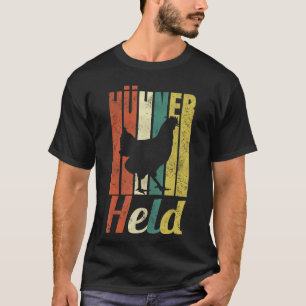 Mens Agriculture Farmer The Chicken Hero Chicken H T-Shirt