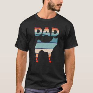 Mens Akita Dad Retro Vintage Akita Inu Shiba Inu A T-Shirt