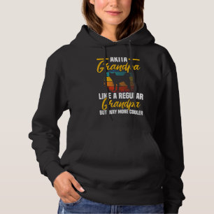 Mens Akita Grandpa Vintage Father's Day Hoodie