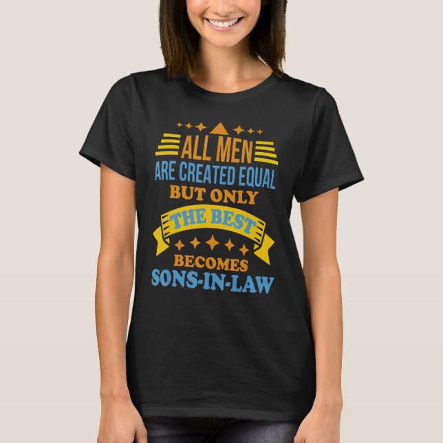 Mens All Men Are Created Equal T-Shirt (Front)