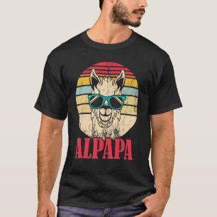Mens ALPAPA Alpaca Fan Llama Fan   Father's Day Re T-Shirt