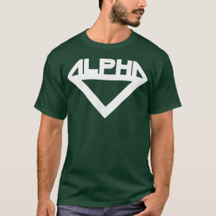 Mens ALPHA Gym Fitness Workout Bodybuilding Motiva T-Shirt
