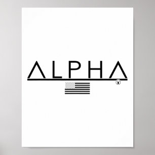 Mens Alpha Gym Rabbit Workout Bodybuilding Fitness Poster