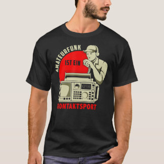 Mens Amateur Radio Contact Sport CB Radio Gift Ama T-Shirt