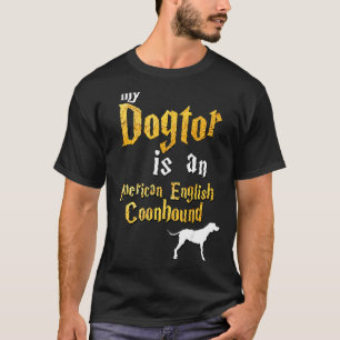 Mens American English Coonhound  American English  T-Shirt