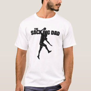 Mens American Football Player Dad Daddy Footballer T-Shirt