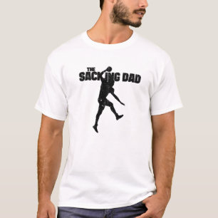Mens American Football Player Dad Daddy Footballer T-Shirt