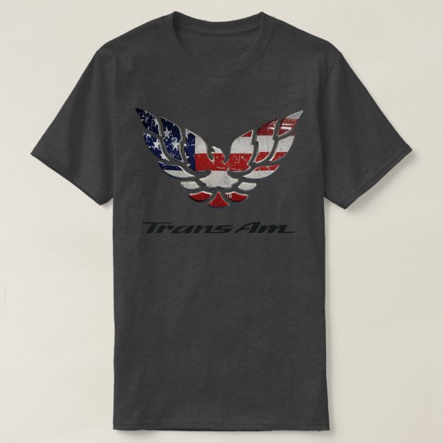 Mens American Muscle  Pontiac Firebird Trans Am  T-Shirt (Design Front)