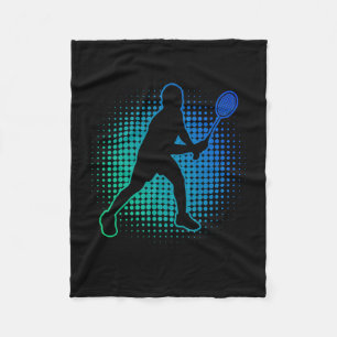Men's And Women's Dminton Dminton Player Fleece Blanket