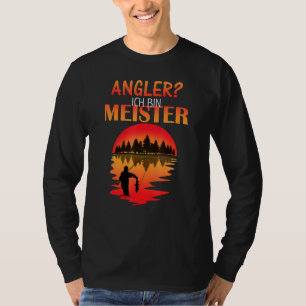 Mens Angler Master Fischer Fishing Angler Fishing T-Shirt