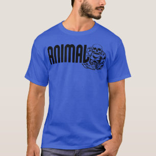Mens ANIMAL Gym Fitness Workout Bodybuilding Motiv T-Shirt