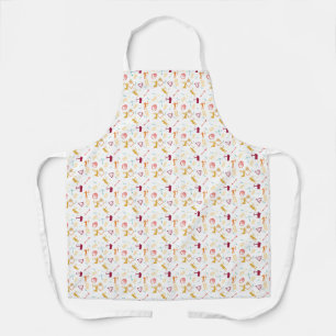 Men's Archery - Boys Bow and Arrow Pattern Apron