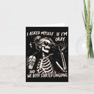 Mens Asked If Snarky Sarcastic Mental Health Card