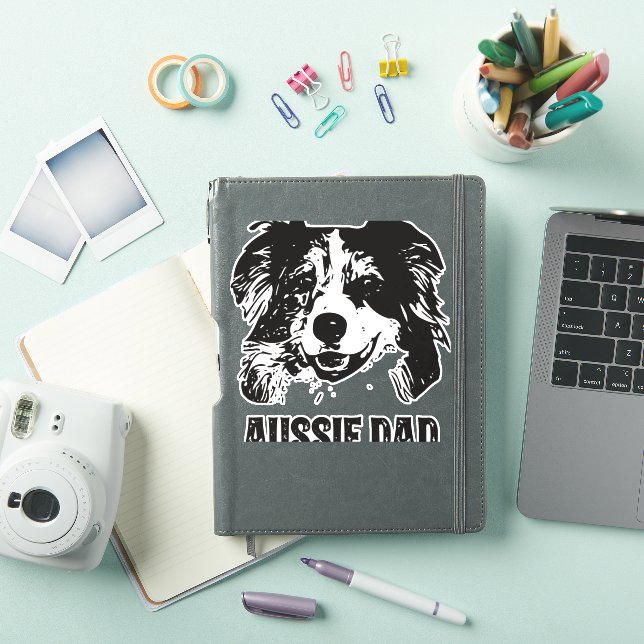 Mens Aussie Dad - Australian Shepherd Dog Dad (iPad Cover)