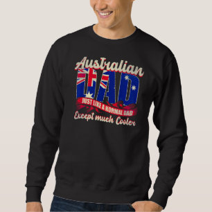 Mens Australian Dad Mens Australia Dad Sweatshirt