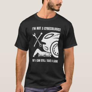 Mens Auto Mechanic Car Diesel Engine Mechanics Ga T-Shirt