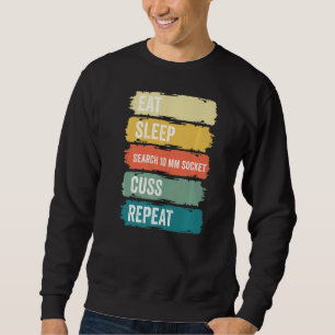 Mens Auto Mechanic Funny Garage Fix Cars Mechanic Sweatshirt