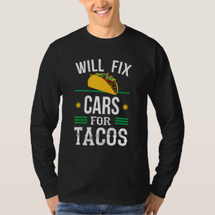 Mens Auto Mechanic  Garage Fix Cars Heavy Vehicle  T-Shirt