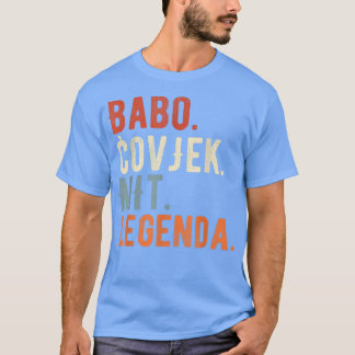 Mens Babo Bosnia Father Bosnian Dad Bosna  T-Shirt