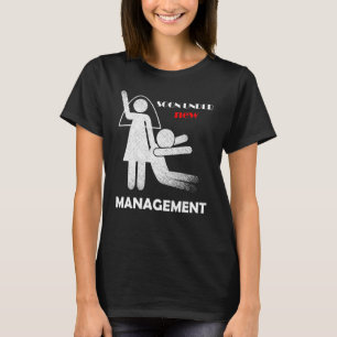 Mens Bachelor Party, Groom Under New Management T-Shirt