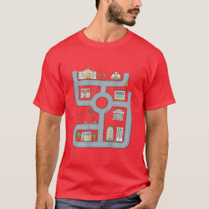 Mens Backrub for Dad or Grandpa, Kids Drive Cars T-Shirt