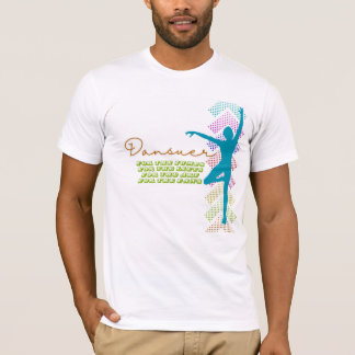 Mens Ballet Dansuer Boys Ballet Dancer T-Shirt