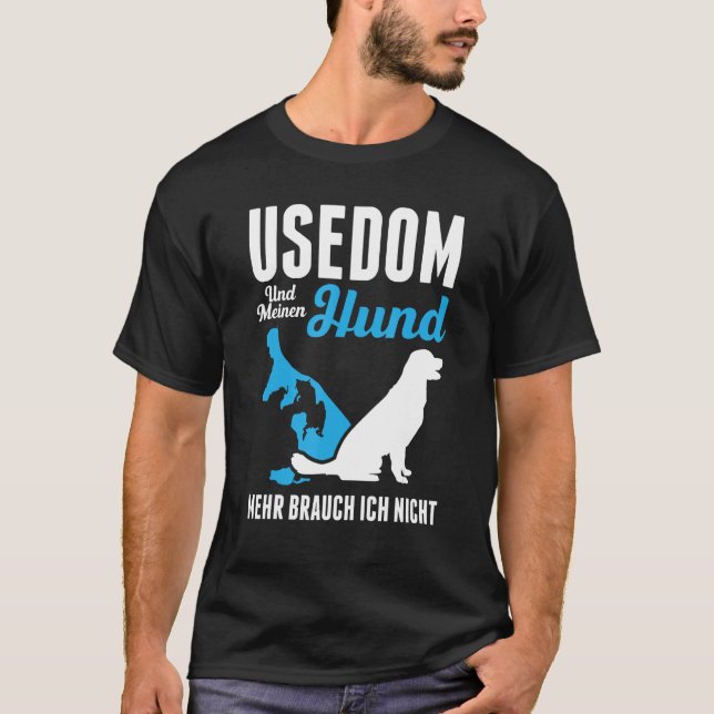 Mens Baltic Sea Island Usedom Coast Holiday Beach  T-Shirt (Front)