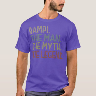 Mens Bampi Tee from Grandchildren Funny Bampi Myt
