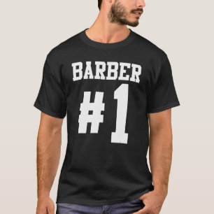 Mens Barber 1  Barbershop T-Shirt