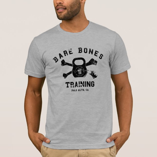 Men's Bare Bones Training T-Shirt (Front)