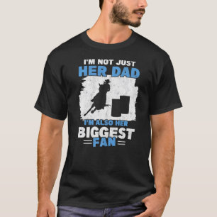 Mens Barrel Racer Fan Dad Father Rodeo Horse Barre T-Shirt