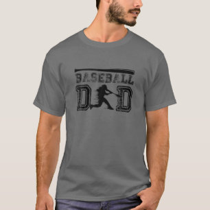 Mens Baseball Dad Baseball Catcher Dad Softball Da T-Shirt