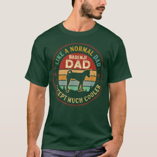 Mens Basenji dog owner funny pet loverDad classic  T-Shirt