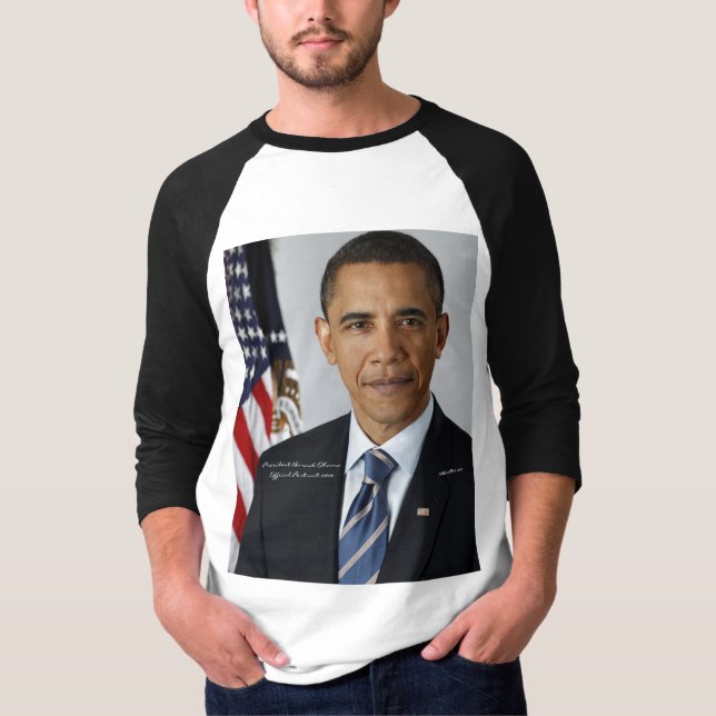 Mens Basic 3/4 Sleeve Raglan T-Shirt (Front)