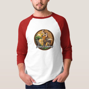 Men's Basic 3/4 Sleeve Raglan T-Shirt