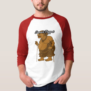 Men's Basic 3/4 Sleeve Raglan T-Shirt