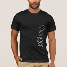 Men's basic black t-shirt