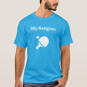 Men's Basic Black T-Shirt My Religion Y