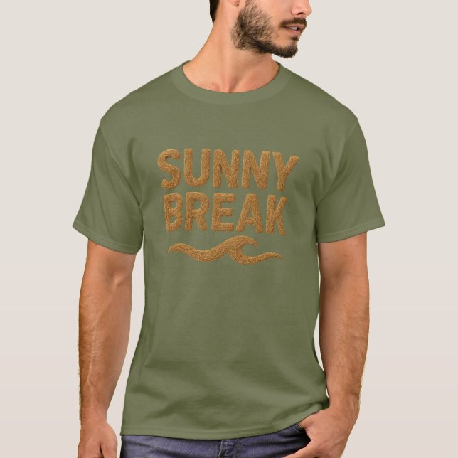 Men's Basic Dark T-Shirt (Front)