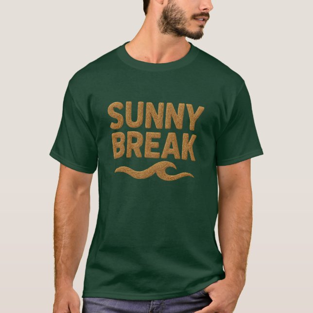 Men's Basic Dark T-Shirt (Front)