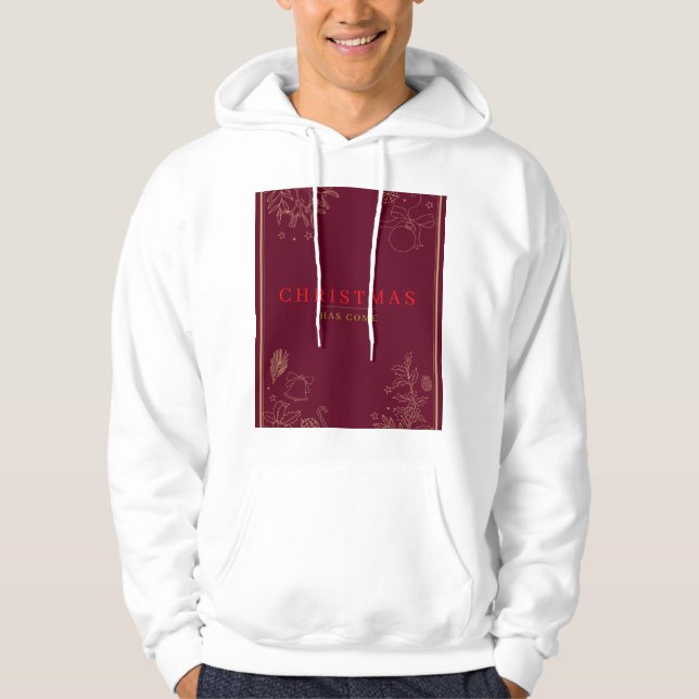 Men's Basic Hooded Sweatshirt (Front)